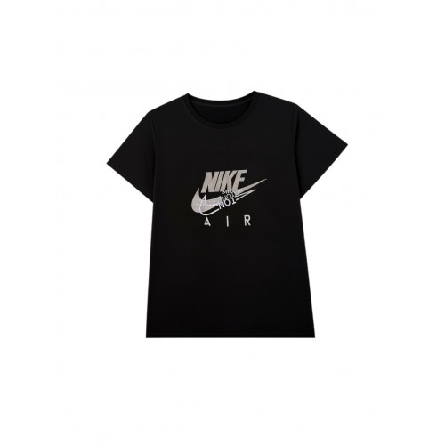 Nike Air Γυναικείο Graphic T-Shirt Μαύρο